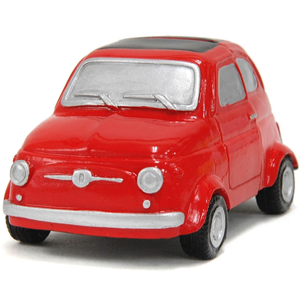 FIAT 500 Magnet Miniature Model(Red)