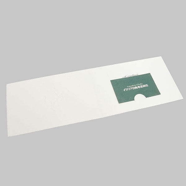 Ferrari Business Card Leaflet