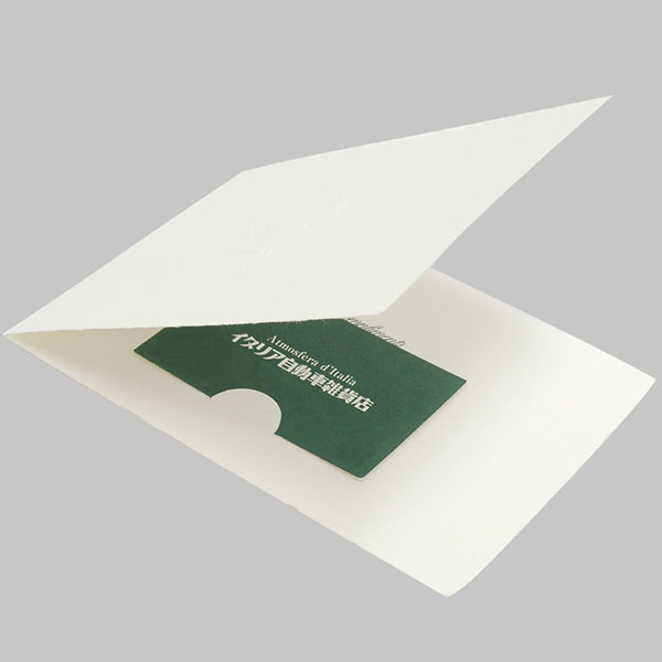 Ferrari Business Card Leaflet