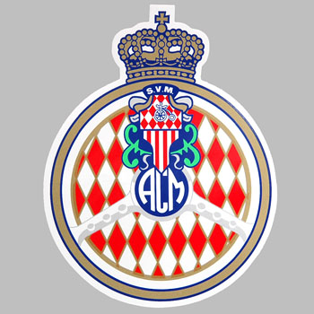 AUTOMOBILE CLUB DE MONACO Official Sticker