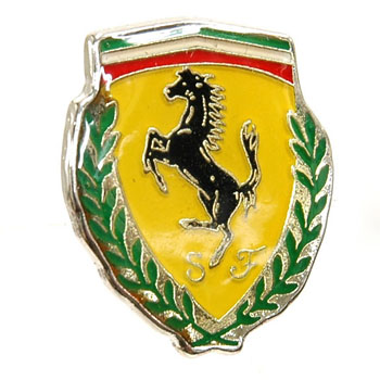 Scuderia Ferrari Pin Badge