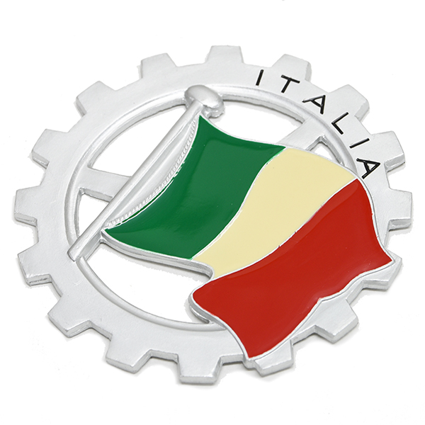 Italian Flag Emblem