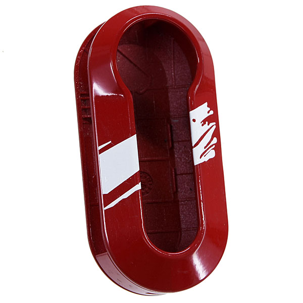 Fiat Genuine Key Cover (Red / White Stripe Prototype)