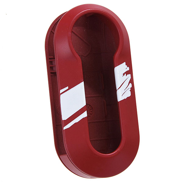 Fiat Genuine Key Cover (Red / White Stripe Prototype)