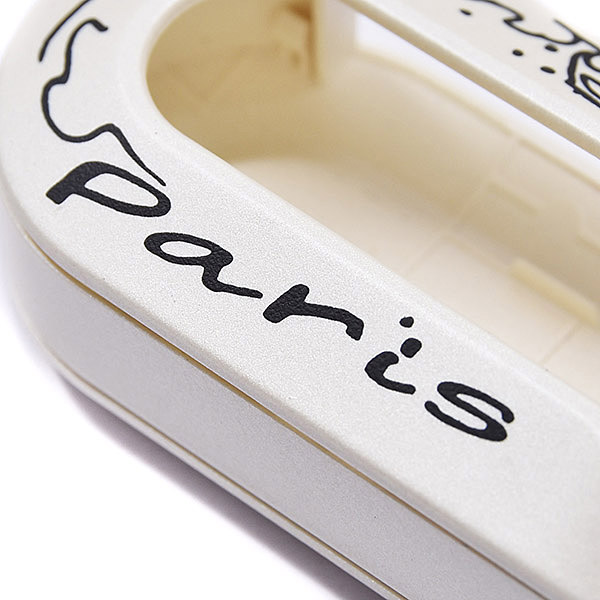 FIAT Genuine Key Cover-Paris-(Parl White)