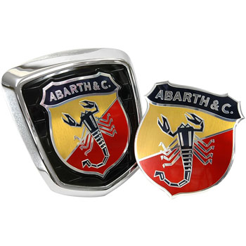 ABARTH 595 50th anni Anniversario Emblem Set