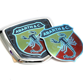 ABARTH 595 50th anni Anniversario Emblem Set