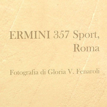 TRACCE DI MILLE MIGLIA Poster-ERMINI 357 SPORT-