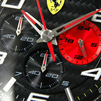 Ferrari Quartz Chronograph-PADDOC/BLACK-