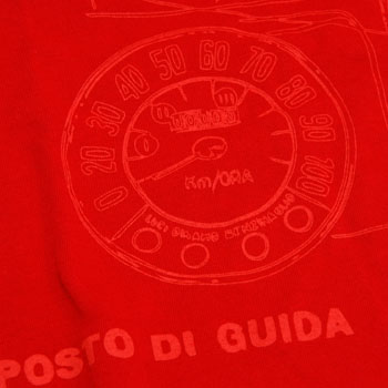 FIAT 500 T-Shirts(Red)