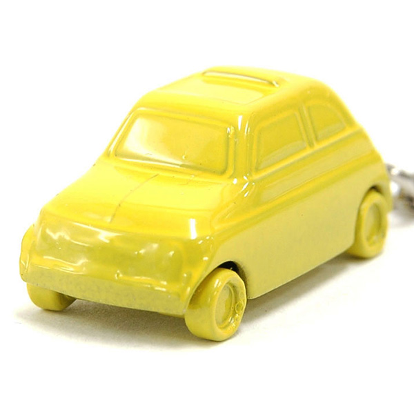 FIAT 500 Mascot Strap(yellow)