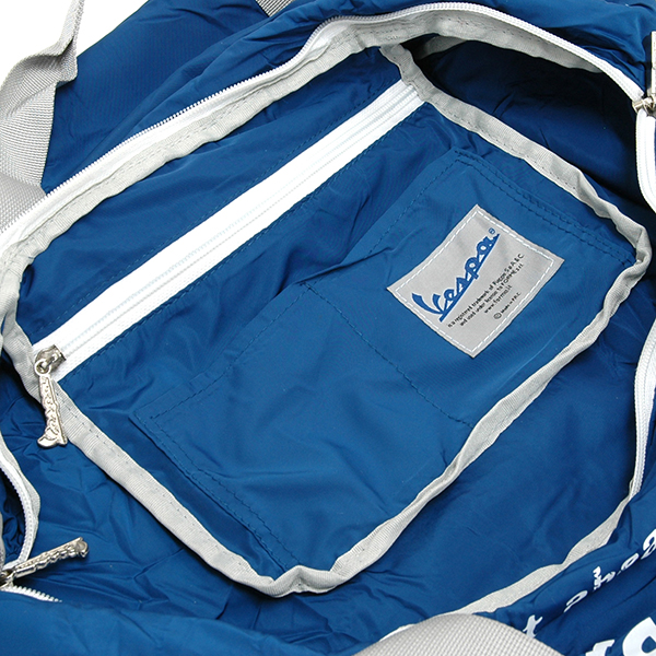 Vespa Official Nylon Folding Bag(Blue)