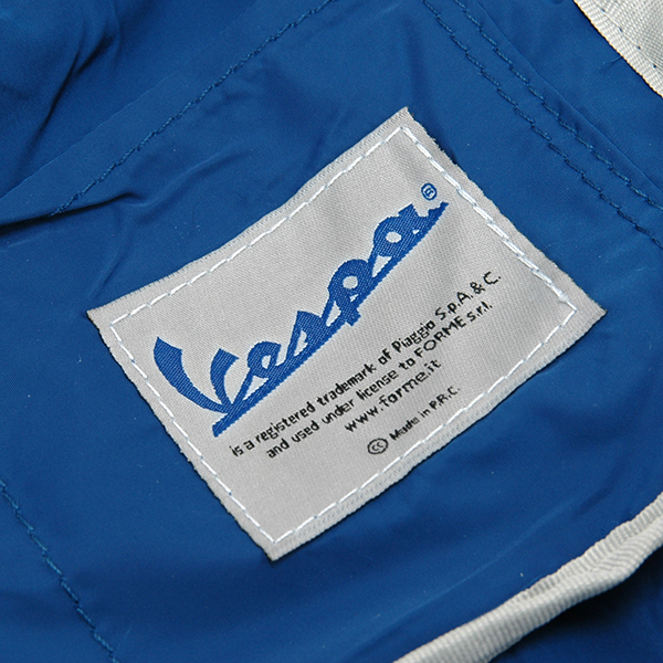 Vespa Official Nylon Folding Bag(Blue)