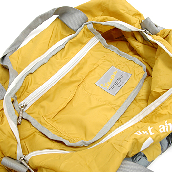 Vespa Official Nylon Folding Bag(Yellow)