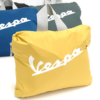 Vespa Official Nylon Folding Bag(Yellow)