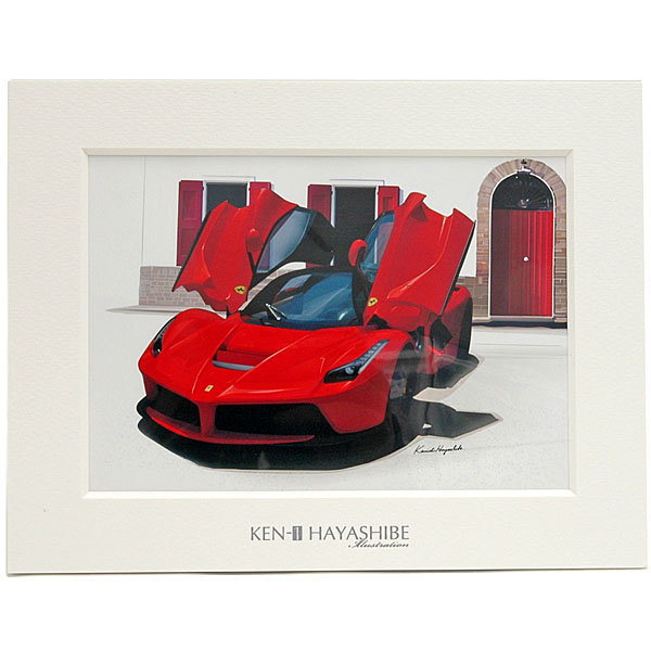 La Ferrari Illustration by Kenichi Hayashibe