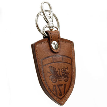 ASI Official Leather Keyring