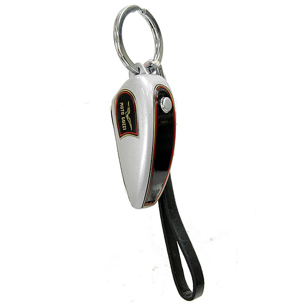 MOTO GUZZI Official Keyring-Tank Shaped/Silver-