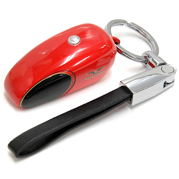 MOTO GUZZI Official Keyring-Tank Shaped/Red-