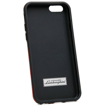 Lamborghini iPhone6/6s Case(Carbon/Red Frame)