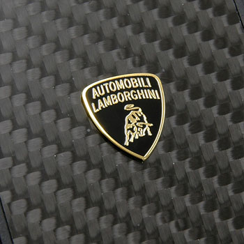 Lamborghini純正iPhone6/6s背面ケース(カーボン/レッドフレーム)