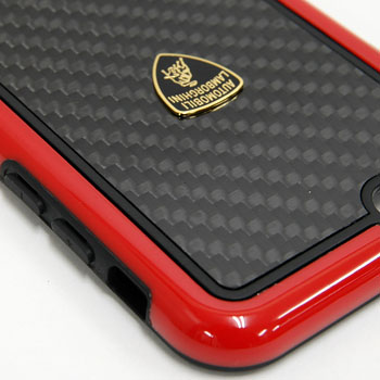 Lamborghini iPhone6/6s Case(Carbon/Red Frame)