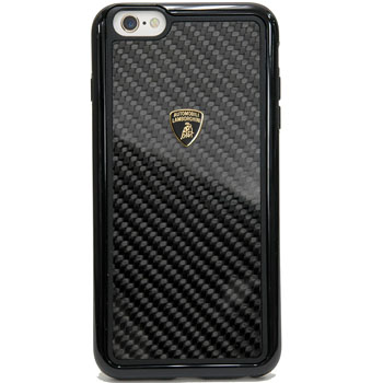 Lamborghini iPhone6/6s Plus Case(Carbon/Black Frame)