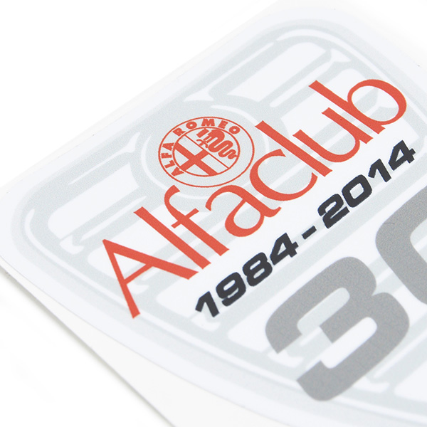 Alfa Club 30anni Sticker