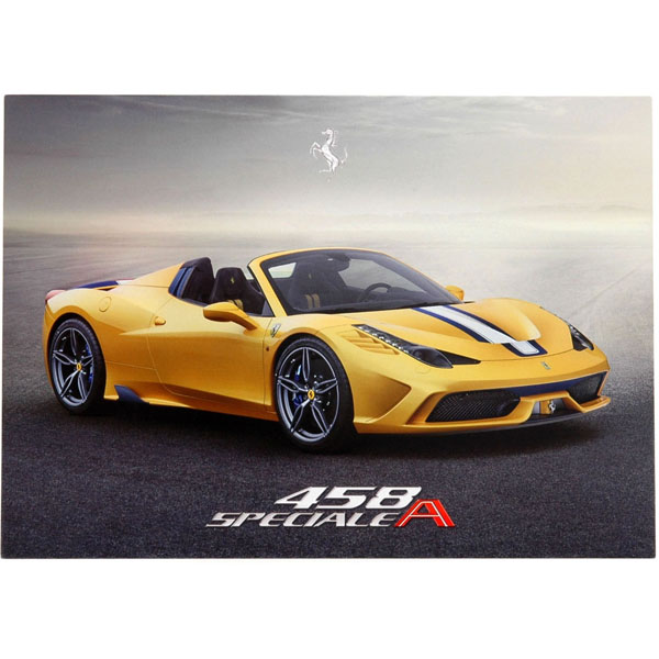 Ferrari 458 SPECIALE A Presentation Card