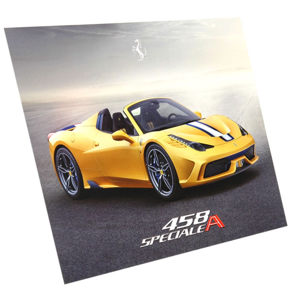 Ferrari 458 SPECIALE A Presentation Card
