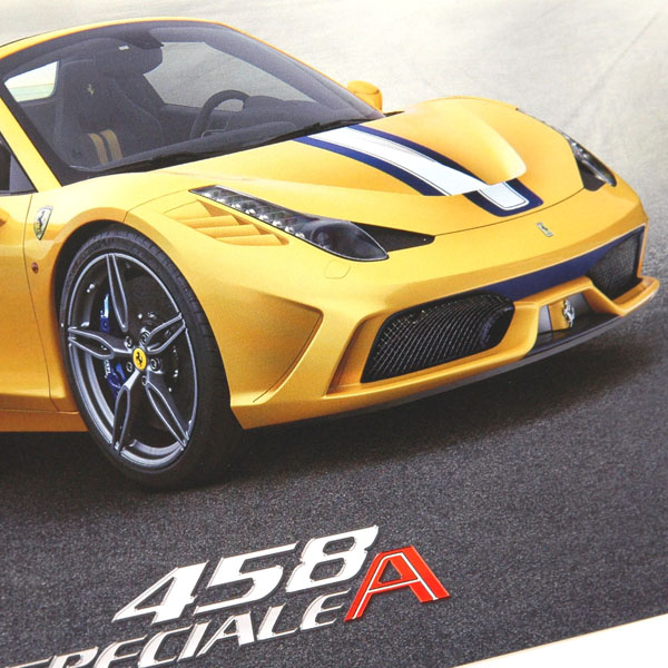 Ferrari純正458 SPECIALE Aプレゼンテーションカード