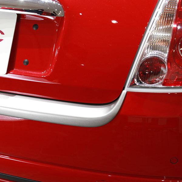FIAT 500 Rear Bumper Protector(Silver)