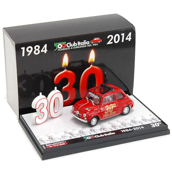 1/43 FIAT 500 Miniature Model-FIAT 500 CLUB ITALIA 30anni Model-