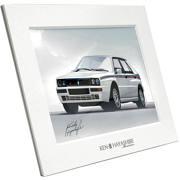 LANCIA Delta Integrale Evo1(MARTINI 5) Illustration by Kenichi Hayashibe