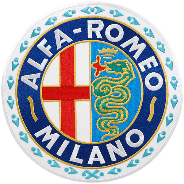 Alfa Romeo MILANO Emblem Patch-Large-