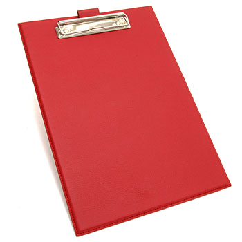 Ferrari Leather Binder CORSO PILOTA-Red-