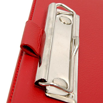 Ferrari Leather Binder CORSO PILOTA-Red-