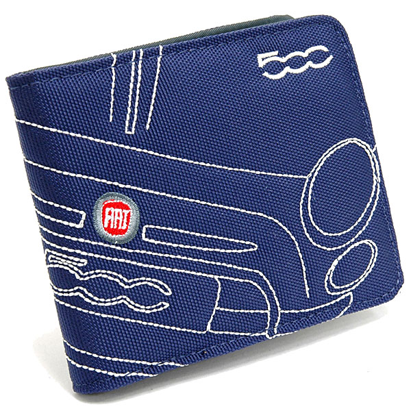 FIAT 500 Wallet(Navy)