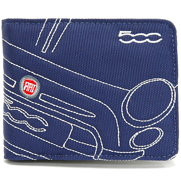 FIAT 500 Wallet(Navy)