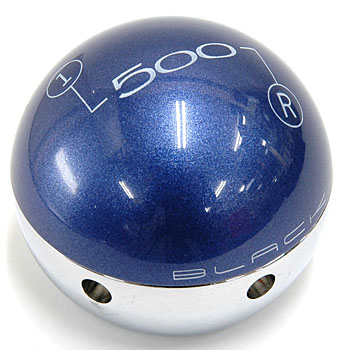 FIAT New 500 Gear Knob(Blue Metallic/Chrome)