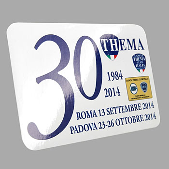 LANCIA Thema 30anni Memorial Sticker