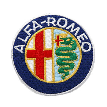 Alfa Romeoエンブレムワッペン(70mm)
