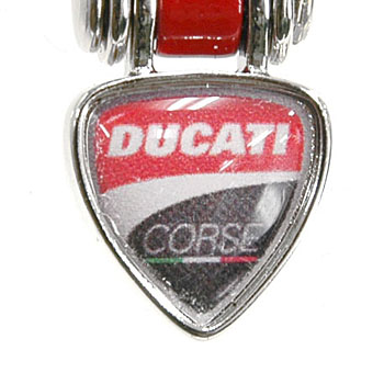 DUCATI Chain Shaped Keyring-DUCATI CORSE-