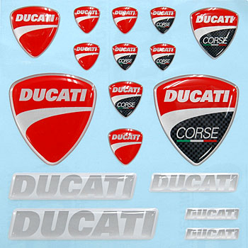 DUCATI Sticker Set-ISTITUZIONALE 2010-