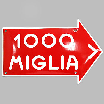 1000 MIGLIA Sign Boad(Large)