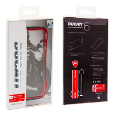 DUCATI  iPhone6/6s Alminium CASE RED