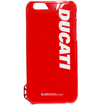 DUCATI純正iPhone6/6s 背面ケース-ロゴ/レッド-