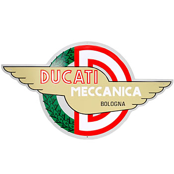 DUCATI純正メタル製サインボード(MECCANICA)