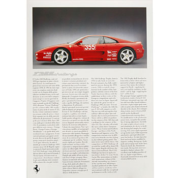Ferrari Press Kit 1995(F355/412T2/333SP)