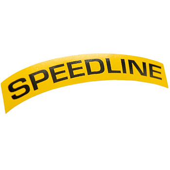 speedline Logo Sticker(Yellow)